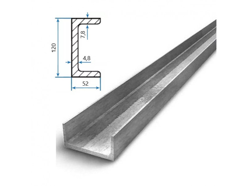Швеллер 120 чертеж